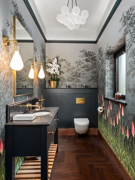 Cloakroom with WOW factor