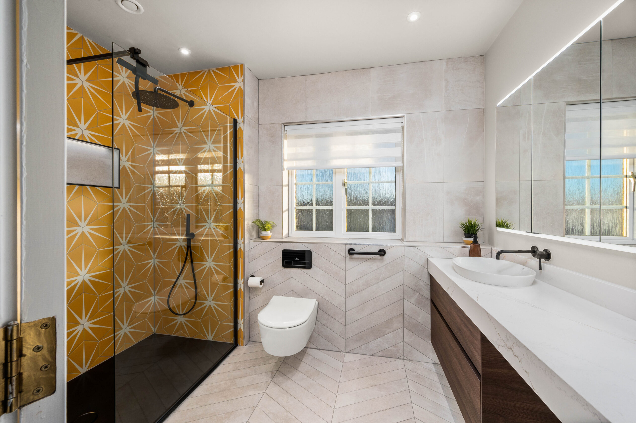 Wide Angle Bathroom Design image, designed by Whytes